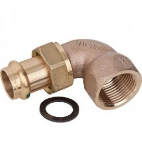 Transition filetée coudée Sanpress 2255 avec SC-Contur d-42 x 1 1/2&Prime; femelle