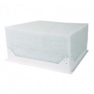 Trappe de plafond blanche isolée 580x580mm RT2012