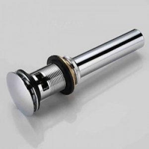 Trou déversoir pour bassin d&rsquo;eau en laiton chromé ou cuivre