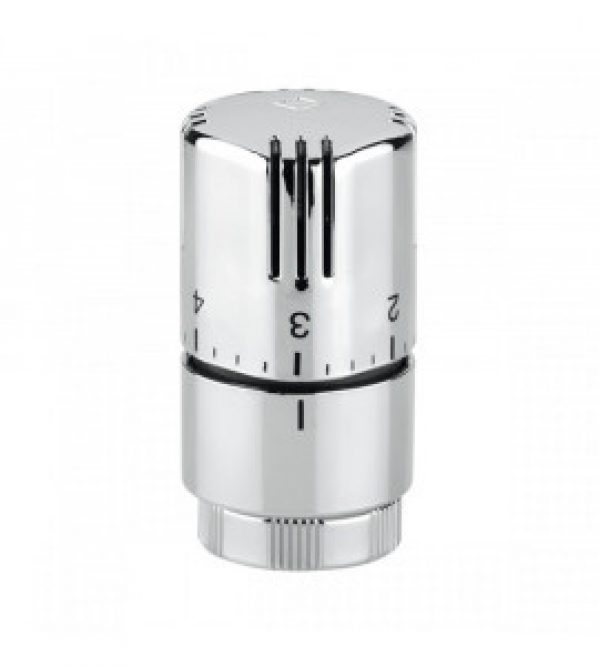 Tête thermostatique chromée avec capteur intégré…