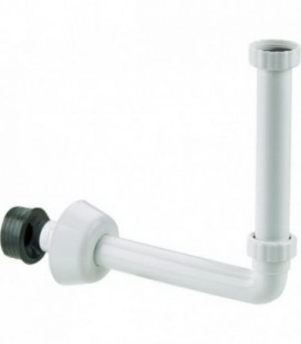 Tube d&rsquo;écoulement blanc DN32 (1 1/4&Prime;) x 32 mm (convient pour 93 907 90)