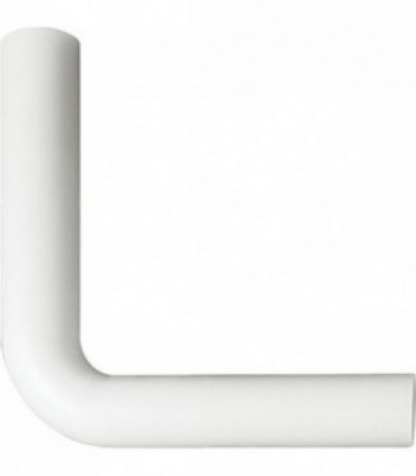 Tube de chasse d&rsquo;eau coude h230xl230 blanc