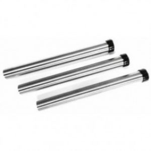 Tube inox pour aspirateur XC 30 – Lot de 3