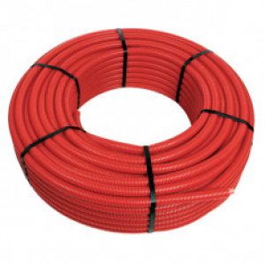 Tube PER pré-gainé Rouge Ø12 x 1,1 – 100 mètres – Blansol Barbi