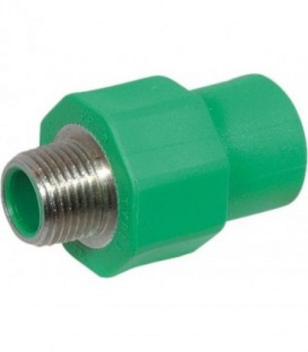 Tube PPR Aqua-Plus raccord fileté mâle PN25 40mm x 1&Prime; »