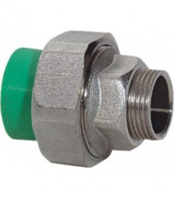 Tube PPR Aqua-Plus Union fileté mâle en laiton 32 x 1 », TC max 80C