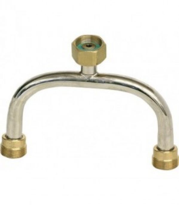 Tuyau de distributeur (acier chrome) M20 x 1a / 2 paliers