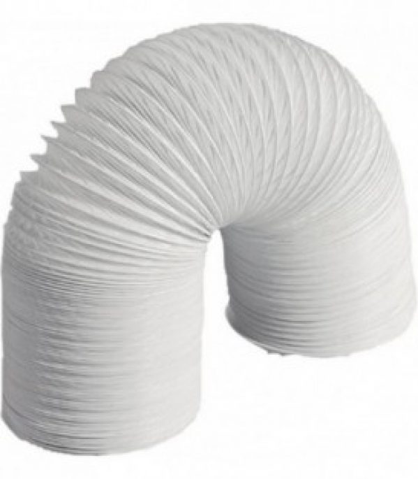 Tuyaux flexible en plastique pour hotte aspirante blanche Type 1056 DN 100 /Rouleau 6 m