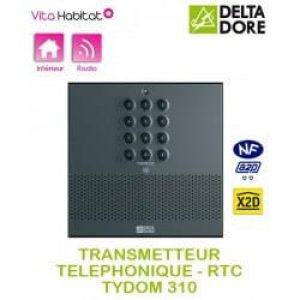 TYDOM 310 – Transmetteur téléphonique vocal et digital RTC Delta Dore – 6700015