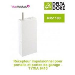 TYXIA 6410 Récepteur impulsionnel pour portails et portes de garage – DeltaDore 6351180