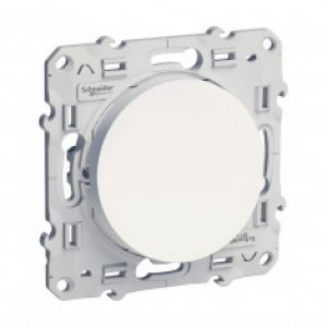 Va-et-vient 10A ODACE Blanc à vis – S520204