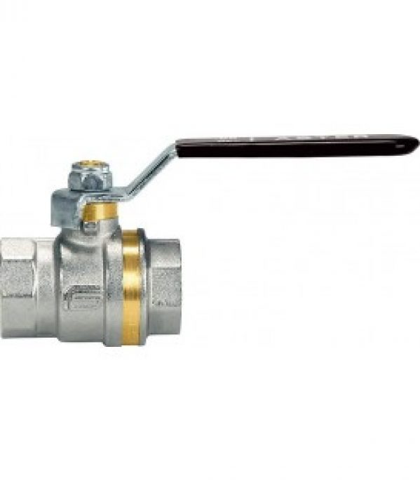 Vanne a boisseau spherique laiton femelle/femelle 3/4&Prime; levier à main en acier