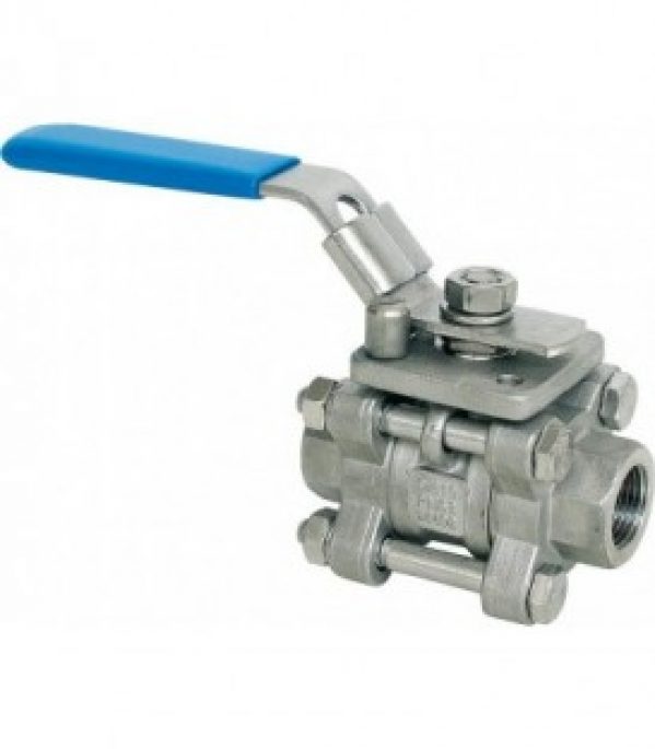 Vanne a manchon 3 pcs en inox Matiere 1.4408 PN 64/40 3/4&Prime; type A 641 TLD »