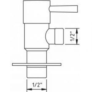 Vanne à angle droit CONCEPTION