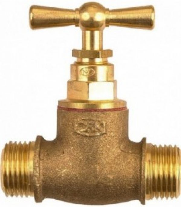 vanne à boisseau sphérique avec butée male/male 1/2&Prime; sans purge robinet d&rsquo;arrêt