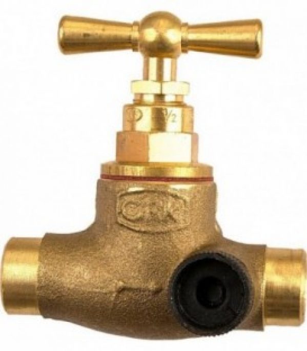 vanne à boisseau sphérique avec purge à souder – diam 16 mm robinet d&rsquo;arrêt