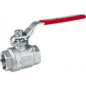 Vanne boisseau sphérique inox 316 – poignée cadenassable – FF