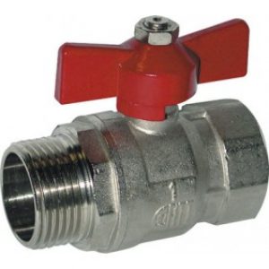 Vanne à boisseau sphérique à papillon – passage intégral PN32 – MF