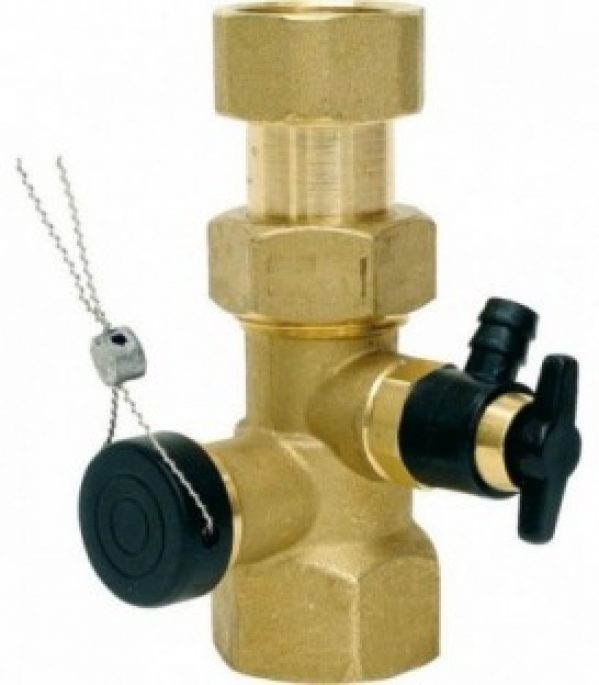 Vanne d&rsquo;arret pour vase d expansion dispositif sanitaire DN20 3/4&Prime;x 3/4&Prime; KAV 3/4&Prime;