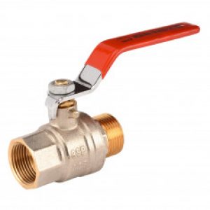 Vanne d’arrêt M/F Passage Intégral ACS Poignée rouge SFERACO