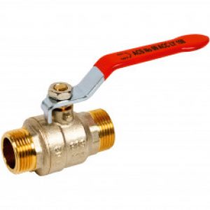 Vanne d’arrêt M/M Passage Intégral ACS Poignée rouge SFERACO