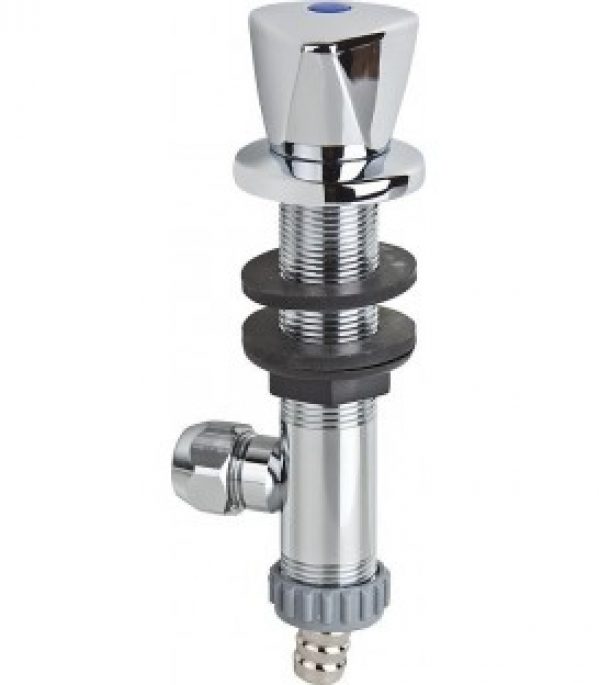 Vanne de vidange Nil avec bouchon Raccord DN 15 (1/2&Prime;)x10 mm sans purge