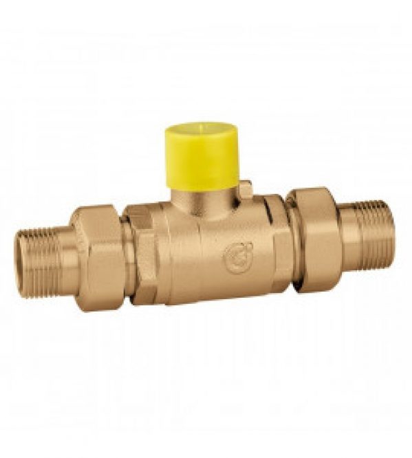 Vanne de zone à sphère, à deux voies caleffi 6470