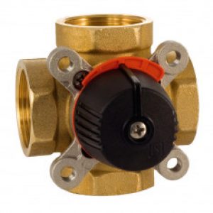 Vanne mélangeuse laiton femelle 4 voies THERMOMIX