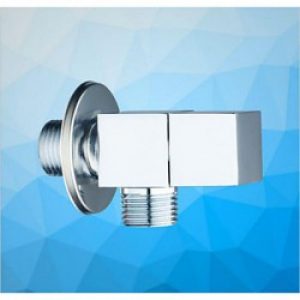 Vanne murale d&rsquo;angle pour évier de la baignoire en laiton chromé