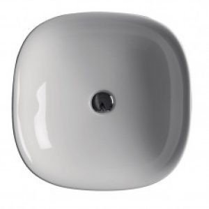 Vasque carré 45cm blanc à encastrer Wild – Ondyna WWL4509