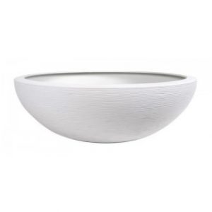 Vasque – diamètre 59 cm – contenance 39 litres – Graphit blanc cérusé