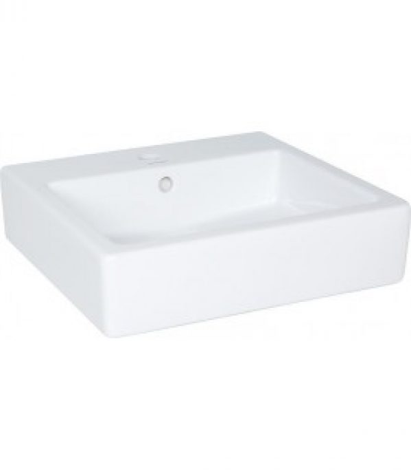 Vasque Duravit Vero, blanc avec trop-plein, 500x470x175mm