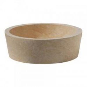 VASQUE EN PIERRE CYLINDRIQUE D.42 H.15 CM SABLE – CRISTINA ONDYNA UR2005