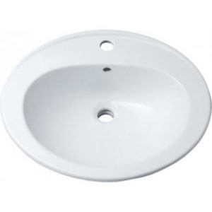 Vasque à encastrer en céramique – dimensions 56×48 cm – Sully