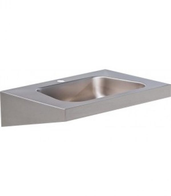 Vasque inox avec percage 600x420mm