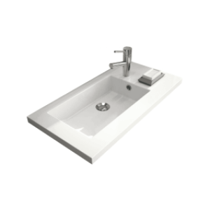 Vasque – résine de synthèse – pour meuble Réducto