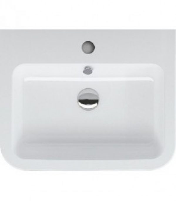 Vasque TULIP ONE lxhxp: 600x150x450 mm avec trou de robinet