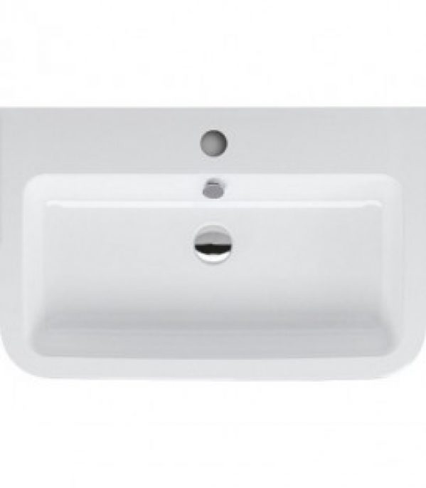 Vasque TULIP ONE lxhxp: 750x150x450 mm avec trou de robinet