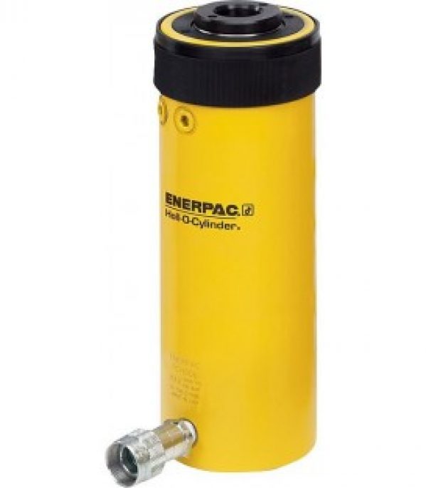 verin a piston creux ENERPAC RCH202, force pression 20t, hauteur max 49mm, d98mm, simple effet