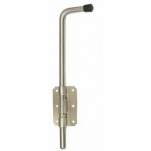 Verrou baïonnette en applique – inox 304 – tige de 14 x 300 mm