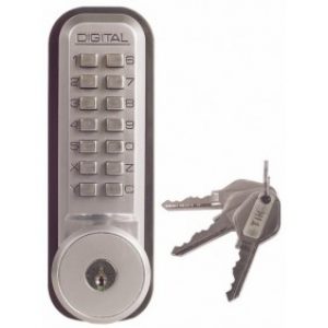 Verrou à code mécanique – pêne dormant en applique – à clé – 2200CS