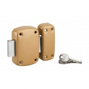 Verrou de cave – sans bouton – cylindre extérieur de 40 mm – Corvette