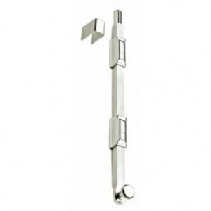 Verrou en applique à souder – tige 14×330 mm – 716