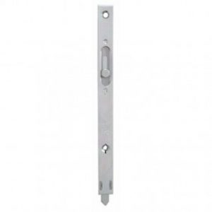 Verrou à entailler – à poussoir – têtière acier