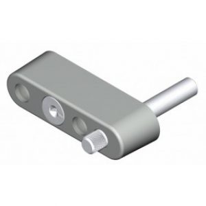 Verrou entrebâilleur à clé – pour baie coulissante aluminium