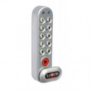 Verrou électronique autonome pour armoire et casier