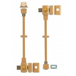 Verrou multipoints en applique – à double cylindre rond – Mirage 6