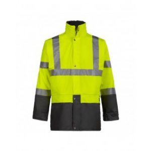 Veste de pluie haute visibilité – Jaune fluo – Bandit