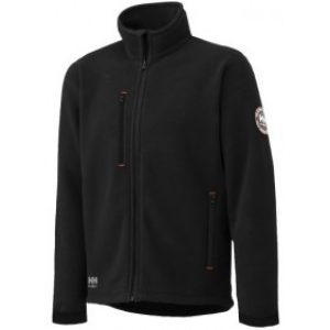 Veste polaire de travail – tissu respirant – dos allongé – Langley