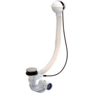 Vidage automatique de baignoire Easybain avec siphon bi-matière